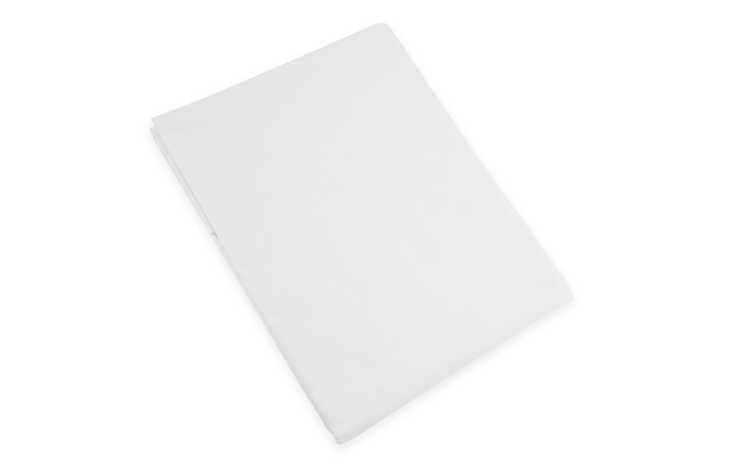 Flat sheet, white, 220/240 cm  1